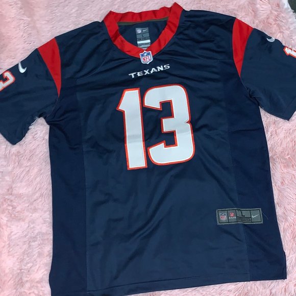 Men's Houston Texans Brandin Cooks #13 Jersey Sz: L - Picture 2 of 7